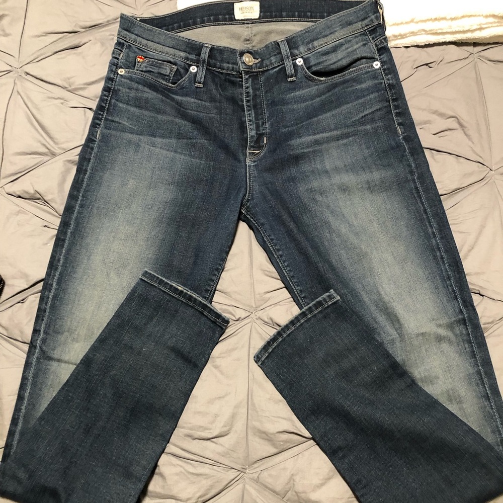Hudson niko mid rise super skinny jeans 31 - Picture 6 of 10